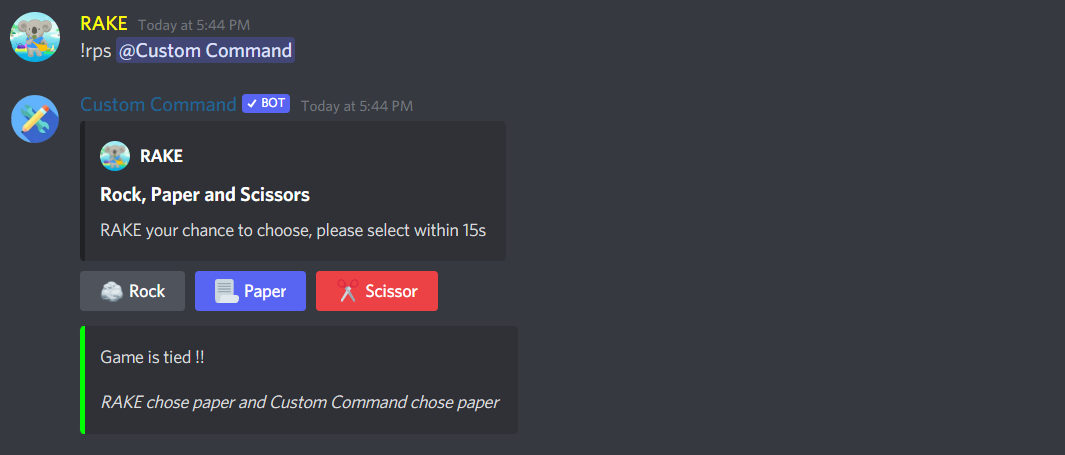 custom discord bot coding